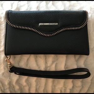REBECCA MINKOFF Casemate phone clutch/wallet black